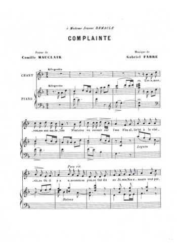 Complainte